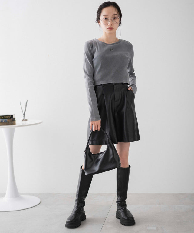 ブラックスミクロ モデル：161cm F着用