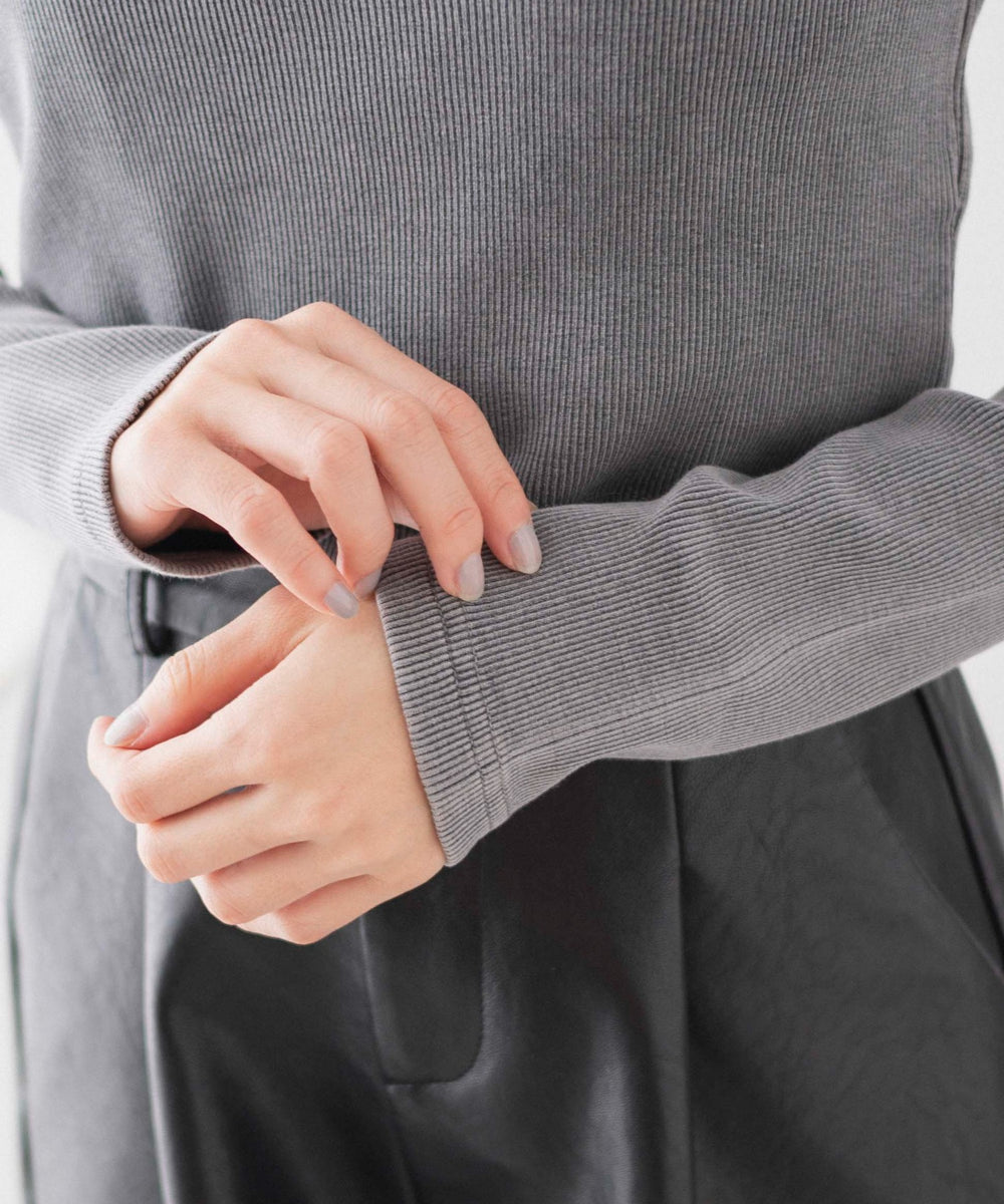 ヴィンテージウォッシュリブロンT