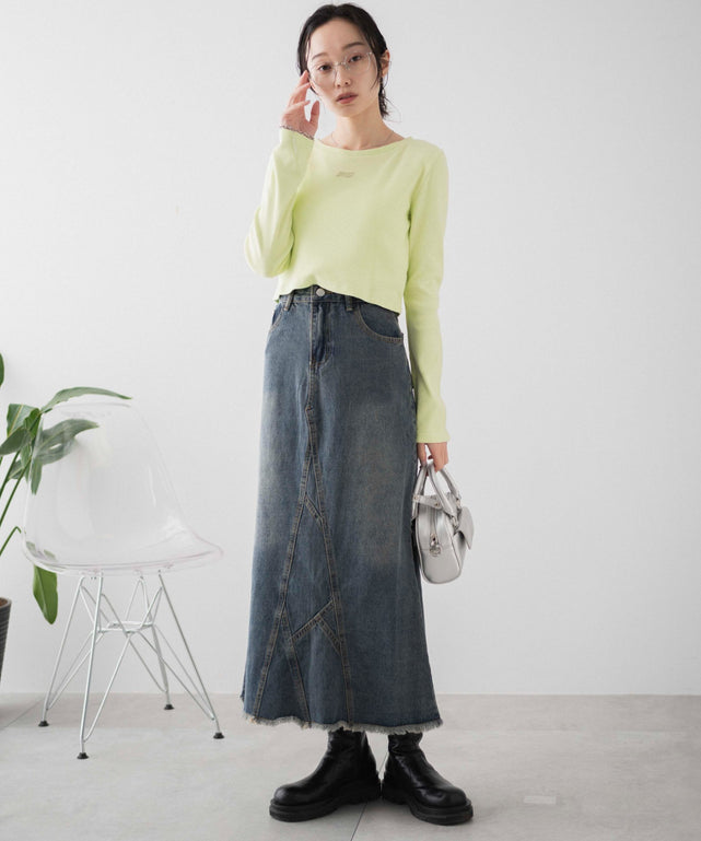 ライム モデル：161cm F着用