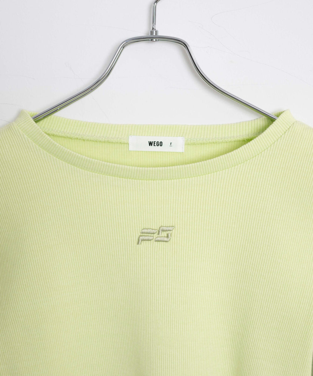 ヴィンテージウォッシュリブロンT