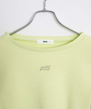 ヴィンテージウォッシュリブロンT