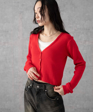 レッド　モデル：161㎝　F着用