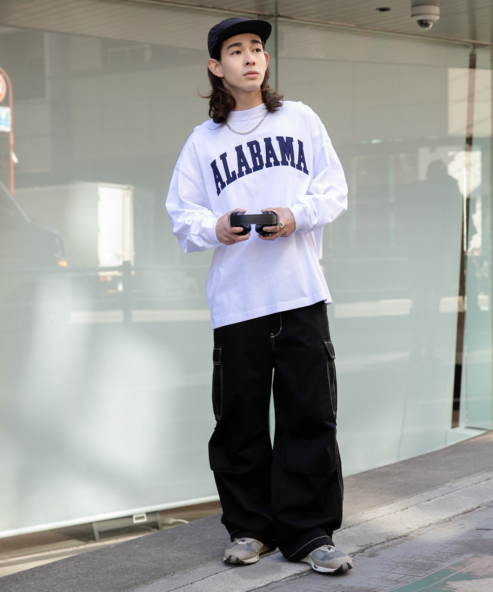 ホワイト モデル：174cm L着用