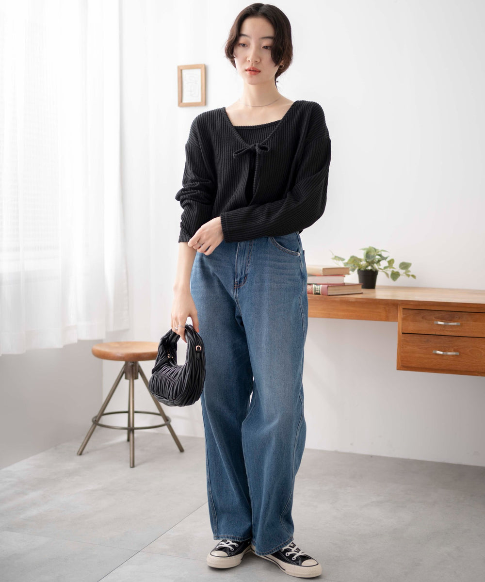 ブラック　モデル:163cm F着用