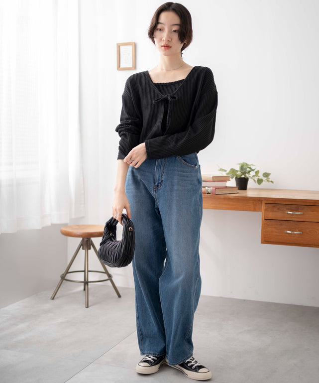 ブラック　モデル:163cm F着用