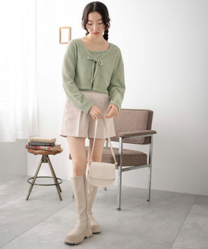 グリーン　モデル:163cm F着用