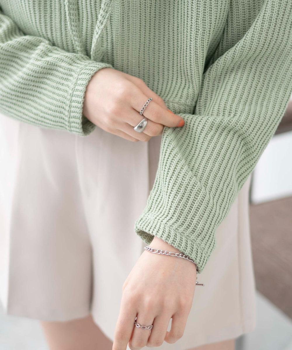 グリーン　モデル:163cm F着用