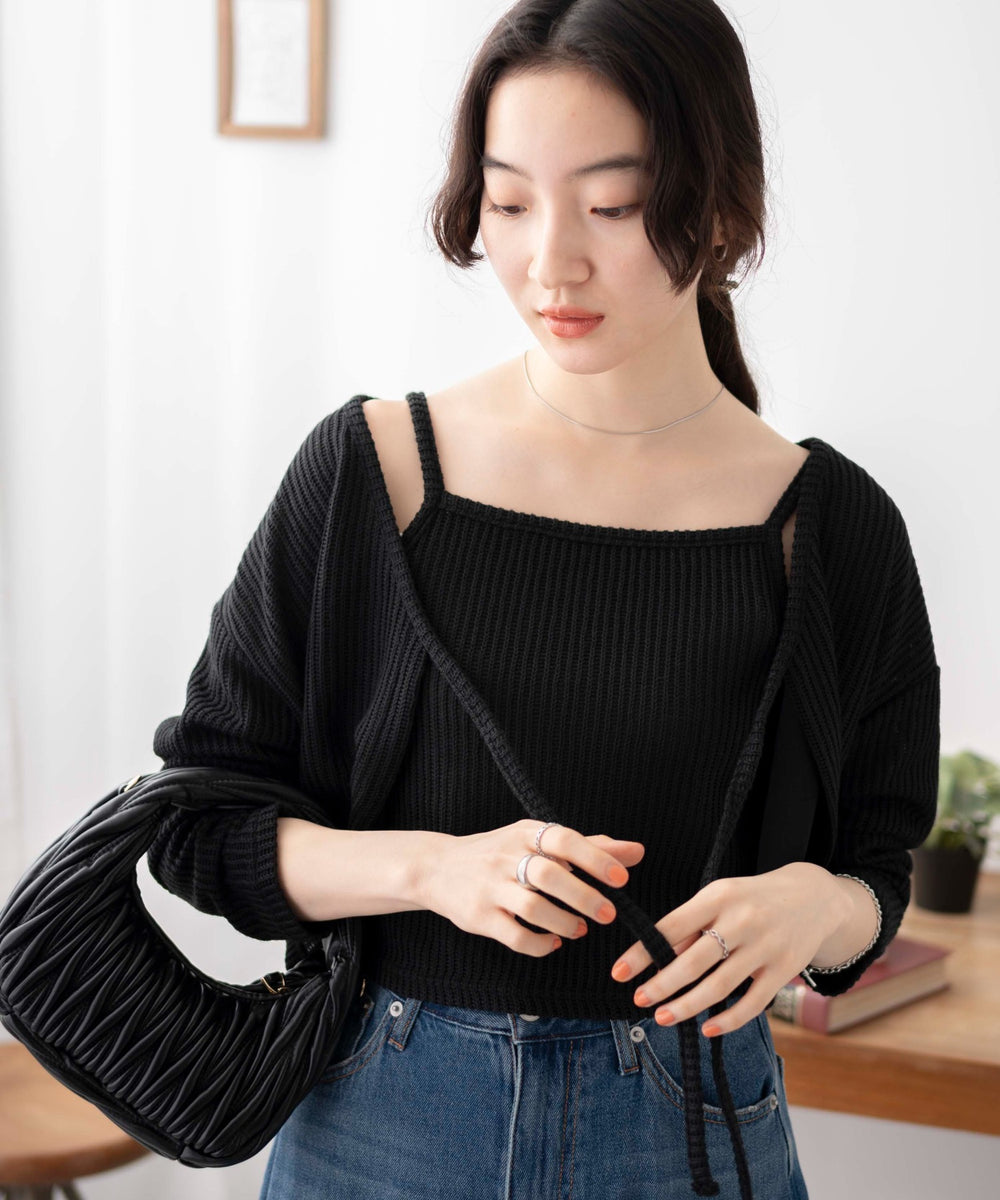 ブラック　モデル:163cm F着用