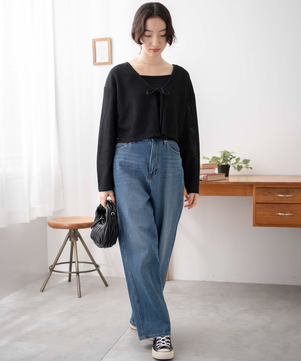 ブラック　モデル:163cm F着用