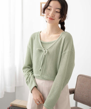 グリーン　モデル:163cm F着用