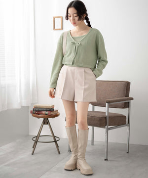 グリーン　モデル:163cm F着用