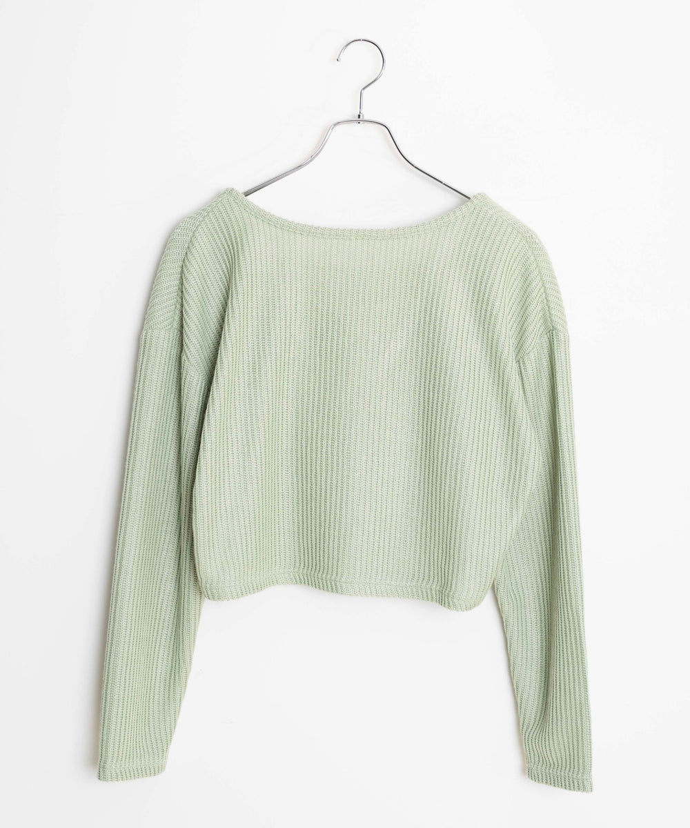 アンサンブルリボンカーデ