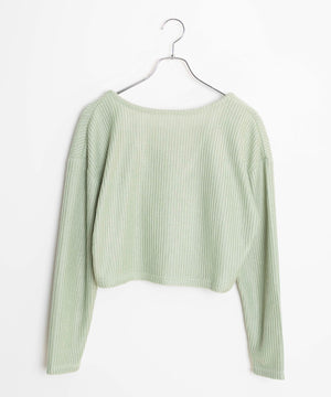 アンサンブルリボンカーデ