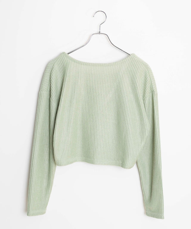 アンサンブルリボンカーデ