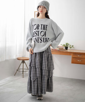 Lグレー　モデル:163cm F着用