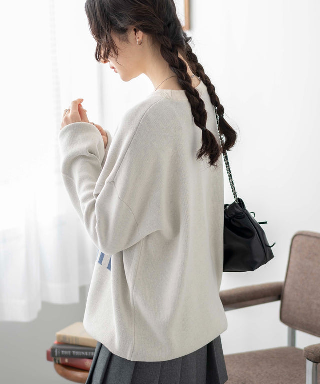 ホワイトアイボリー　モデル:163cm F着用