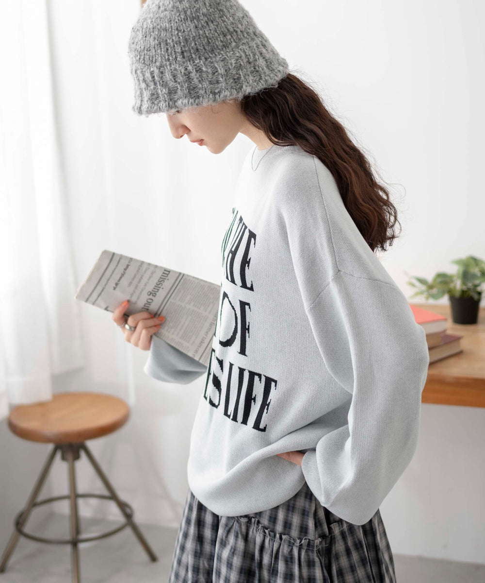 Lグレー　モデル:163cm F着用