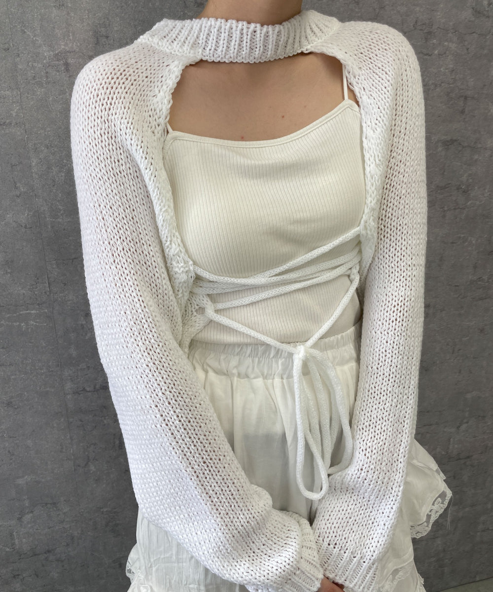 ホワイト  モデル:155cm F着用