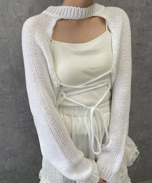 ホワイト  モデル:155cm F着用