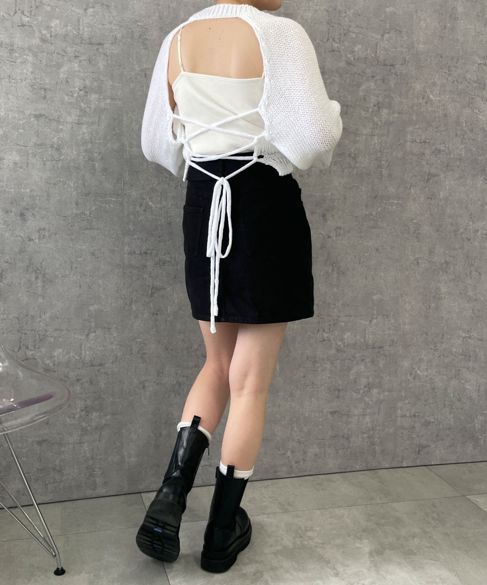 ホワイト  モデル:155cm F着用