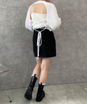 ホワイト  モデル:155cm F着用