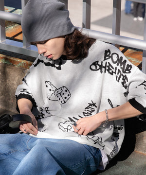 ホワイト モデル：174cm L着用