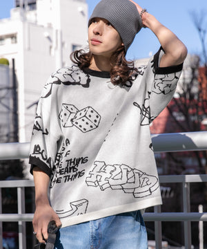 ホワイト モデル：174cm L着用