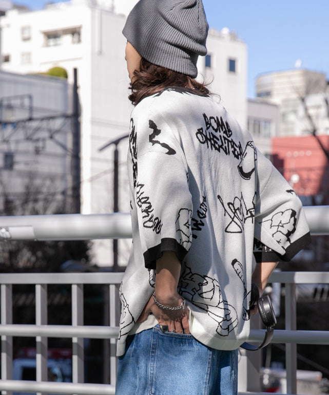 ホワイト モデル：174cm L着用