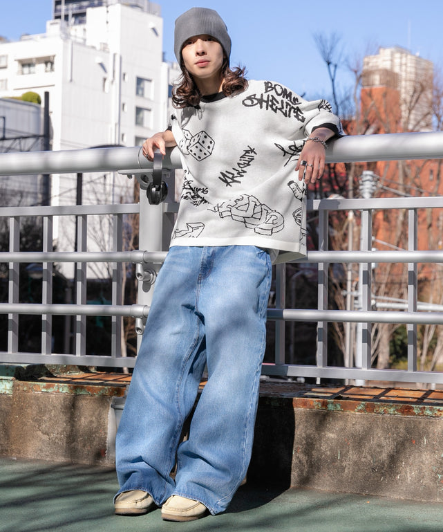 ホワイト モデル：174cm L着用