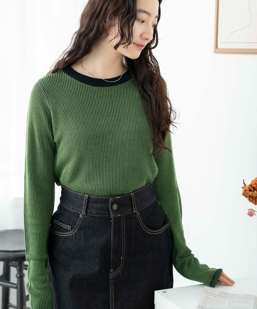 グリーン　モデル:163cm F着用