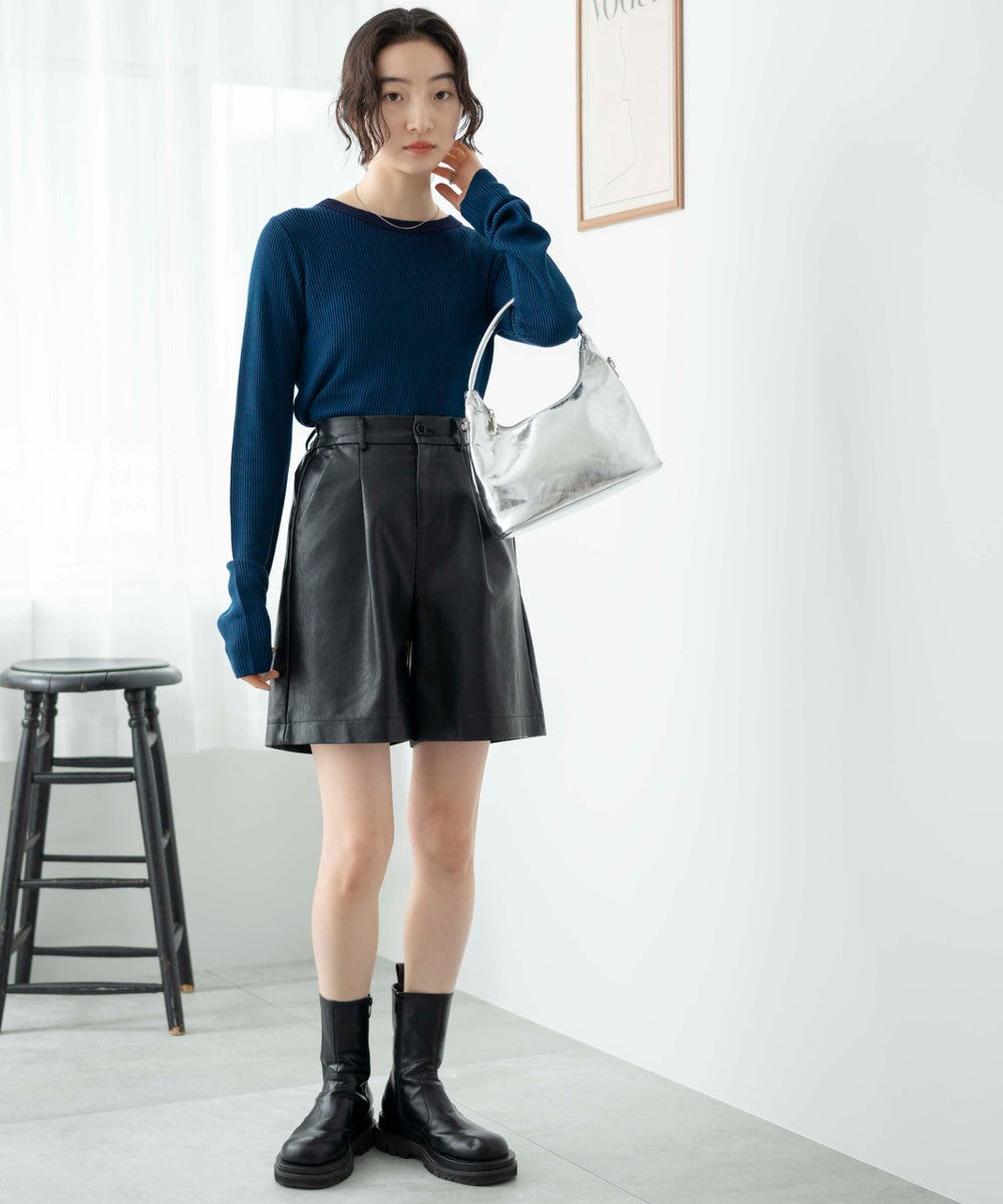 ブルー　モデル:163cm F着用