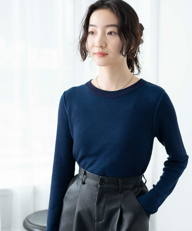 ブルー　モデル:163cm F着用