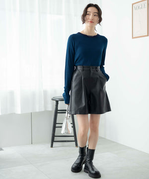 ブルー　モデル:163cm F着用