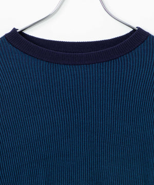 リバーシブルニットトップス