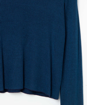 リバーシブルニットトップス