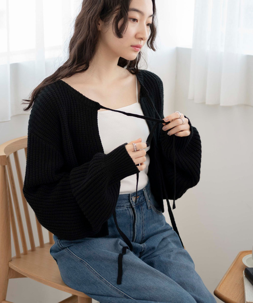 ブラック　モデル:163cm F着用