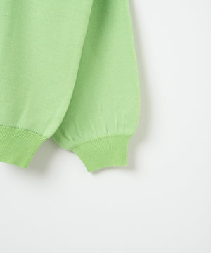 ウェーブロゴジャガードニットプルオーバー