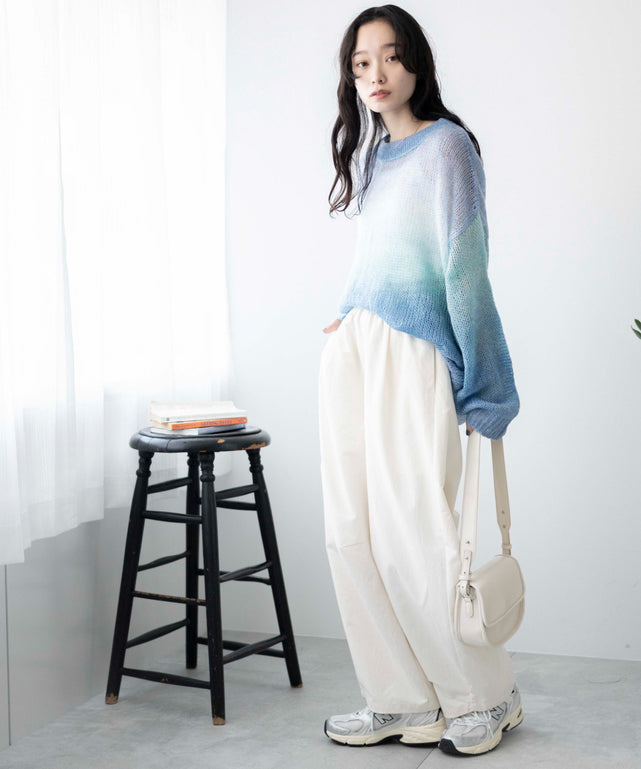 ブルー モデル:161cm F着用