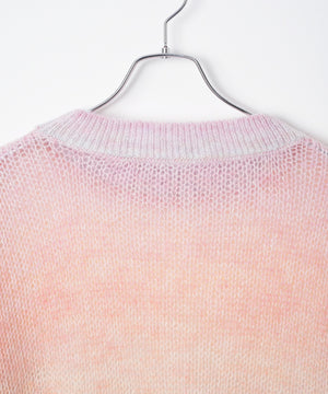 グラデーションメッシュニット