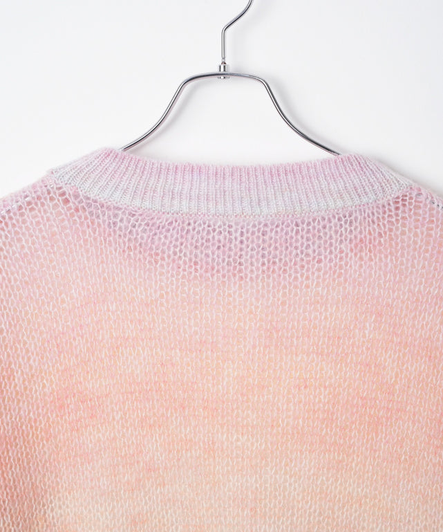 グラデーションメッシュニット