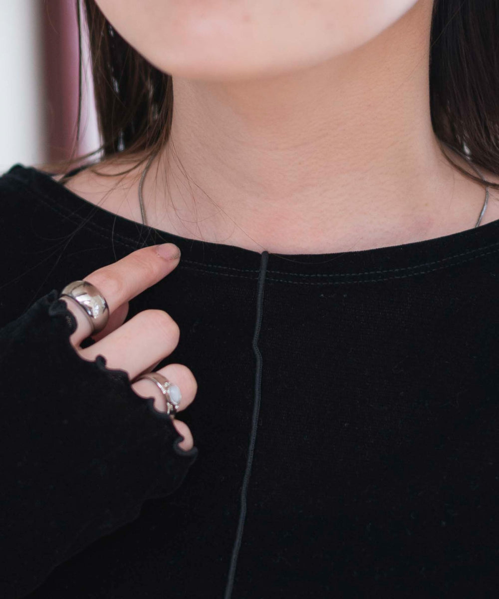 ブラック　モデル:155cm F着用