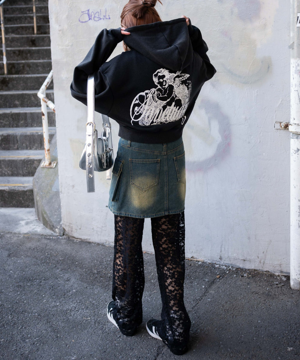 ブラック モデル：155cm F着用