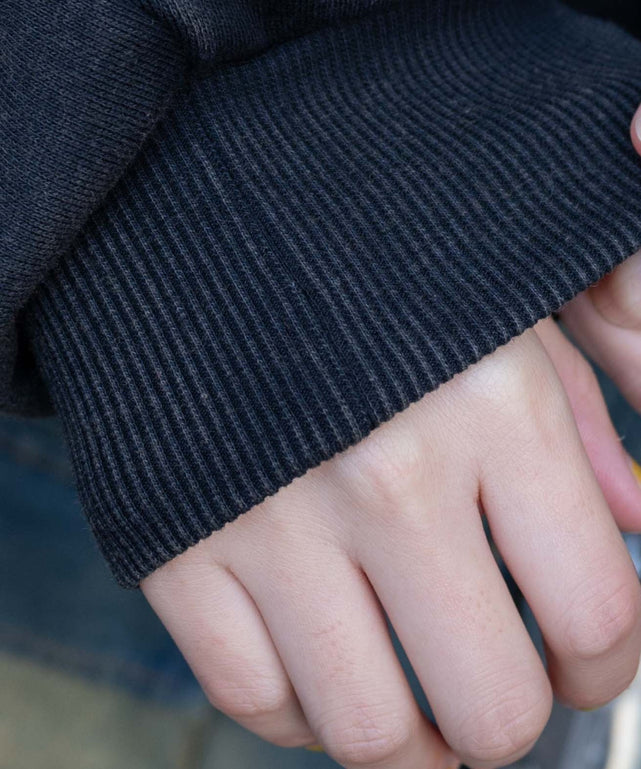 エンジェルプリントショートプルパーカー