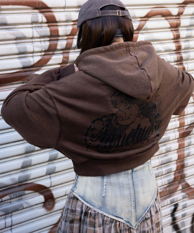 ブラウン モデル：155cm F着用