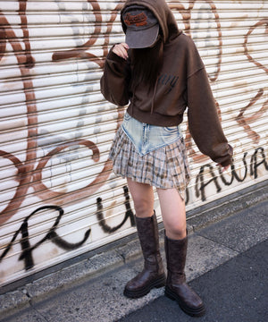 ブラウン モデル：155cm F着用