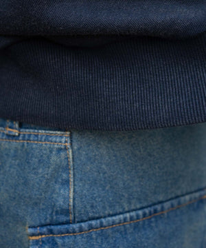 エンジェルプリントショートプルパーカー