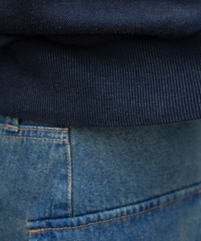 エンジェルプリントショートプルパーカー