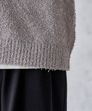 ツイストブークレカーディガン