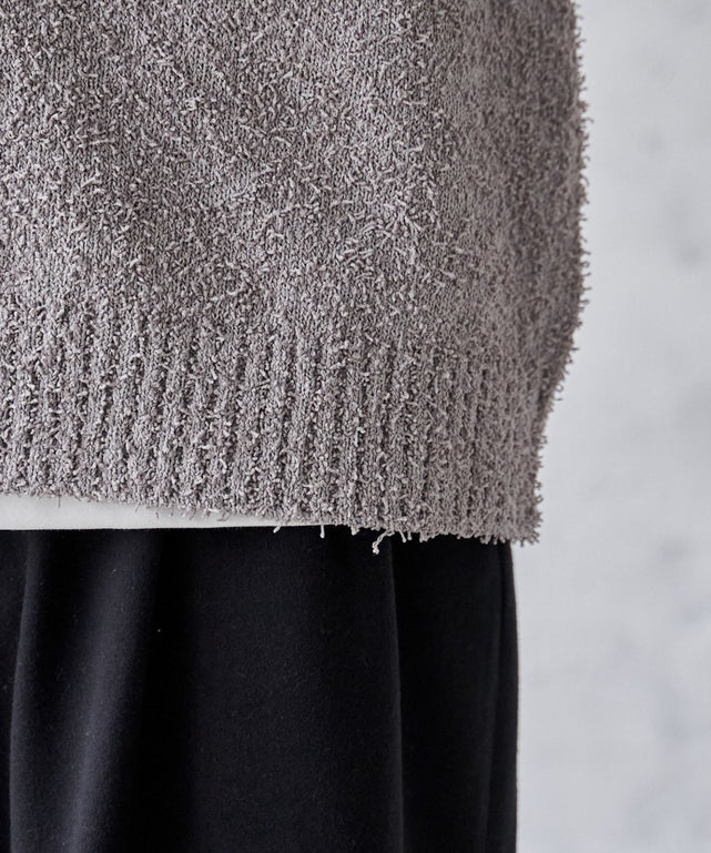 ツイストブークレカーディガン