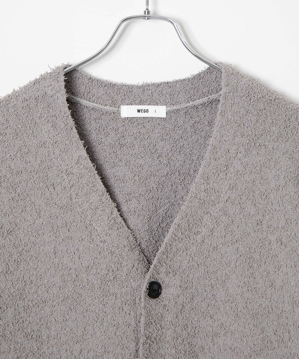 ツイストブークレカーディガン